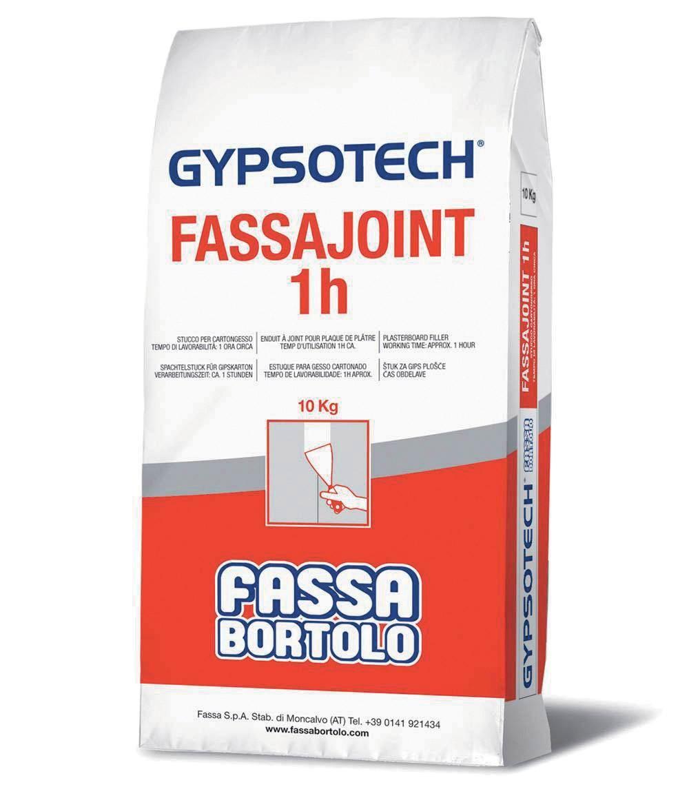 Stucco cartongesso fassajoint 1h kg 10