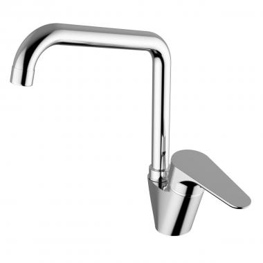 Miscelatore lavello canna quadra