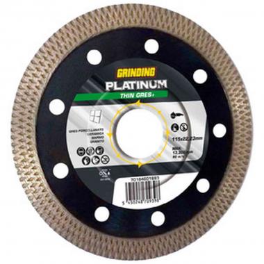 Disco diamantato platinum thin gres Ø 115