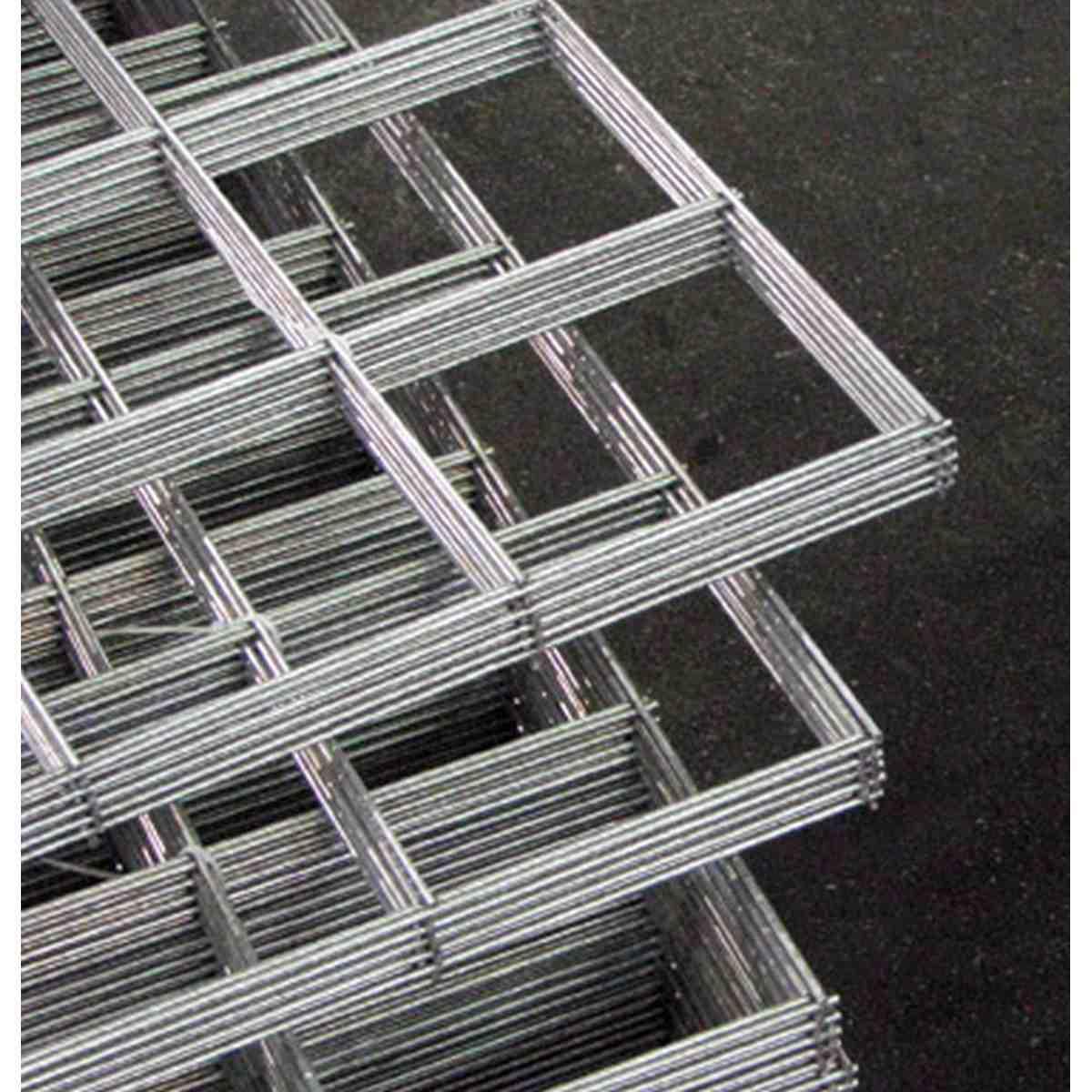 Rete elettrosaldata zincata per massetti mt 2x1 maglia cm 6x6