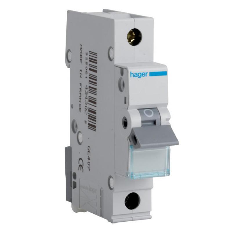 Interruttore automatico 25a 1p