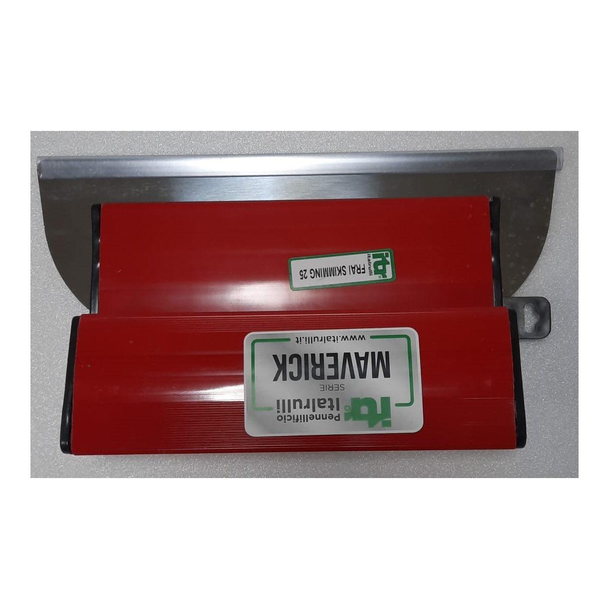 Spatola  maverik skimming rossa/nera cm 25