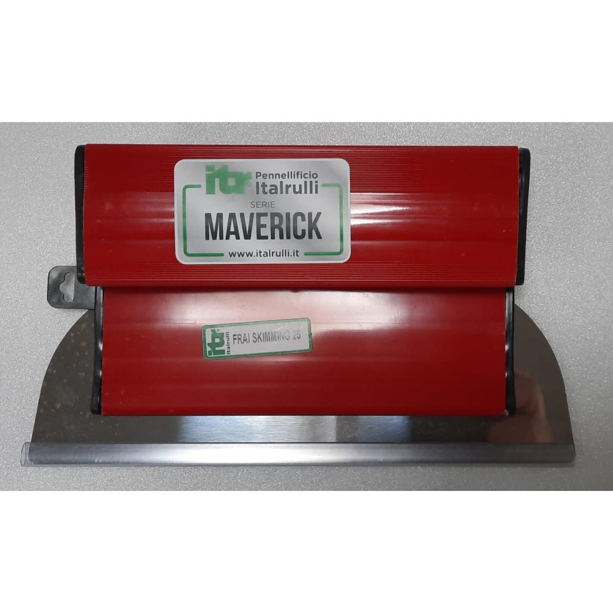 Spatola  maverik skimming rossa/nera cm 25