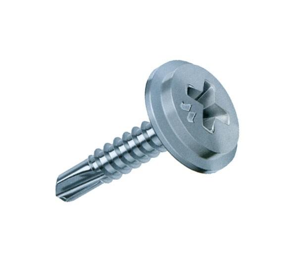 Vite autoperforante bianca Ø 4,2x25 mm pz 50