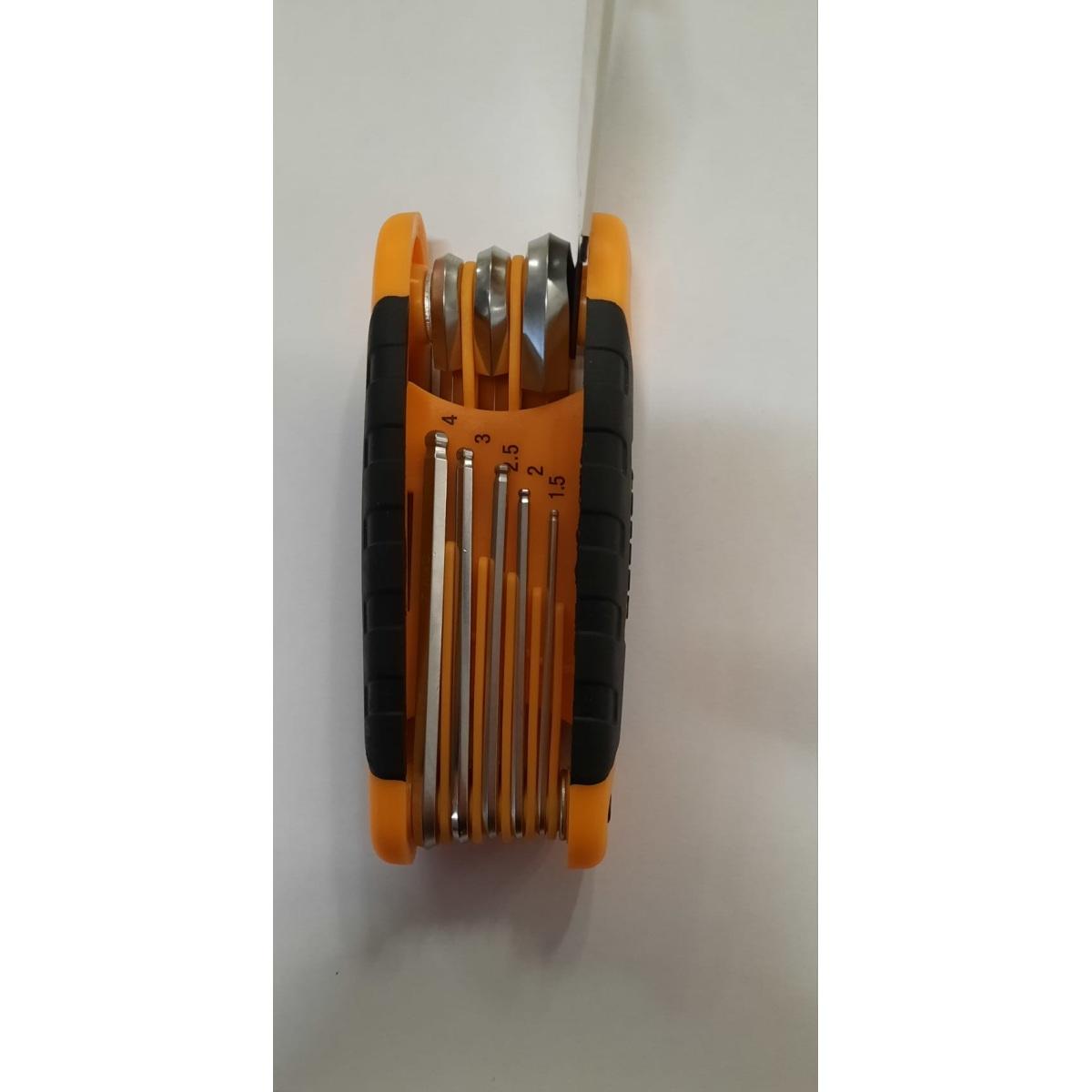 Chiavini esagonali sfera kit 8 pz