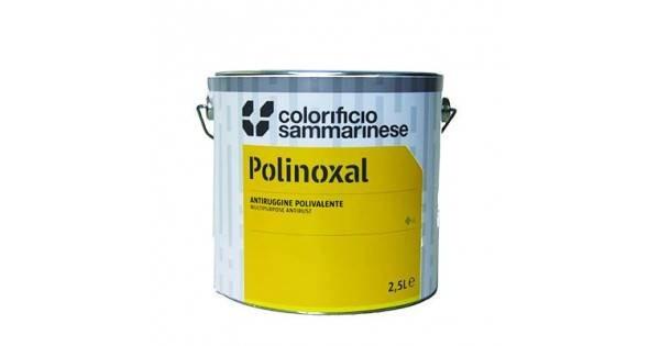 Polinoxal antiruggine bianco lt 2,5