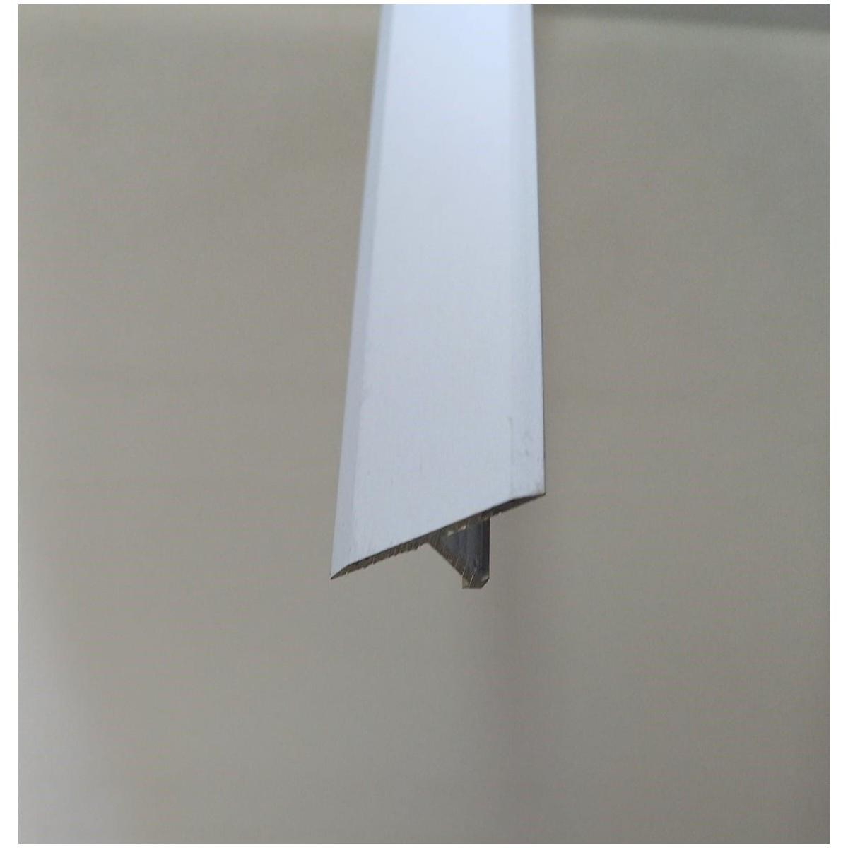 Giunto alluminio t satinato mm 20x0,90