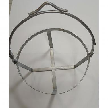 Cesta  acciaio porta mastellone 40