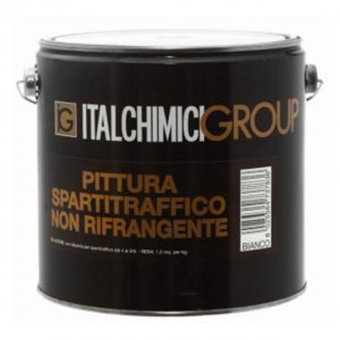 Spartitraffico rifrangente bianco 2,5 kg