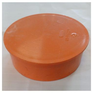 Tappo di chiusura arancio Ø 100
