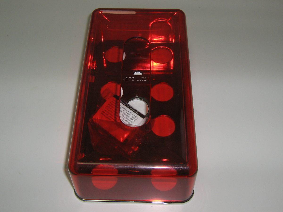 Porta kleenex serie classic rosso