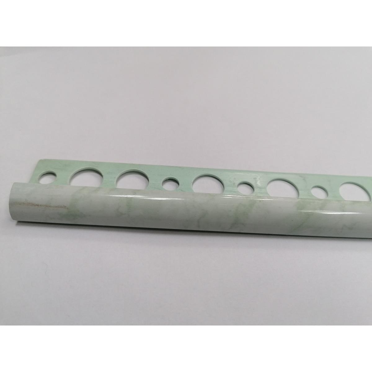 Jolly tondo mm 8x2,70 mt verde scuro marmorizzato