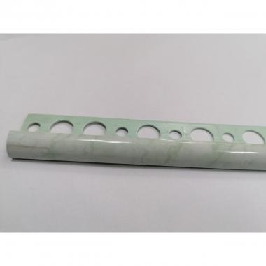 Jolly tondo mm 8x2,70 mt verde scuro marmorizzato