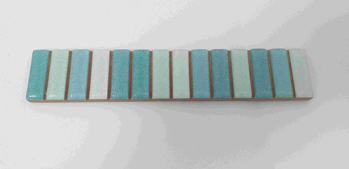 Listello diamond acquamarina grande cm 4x20