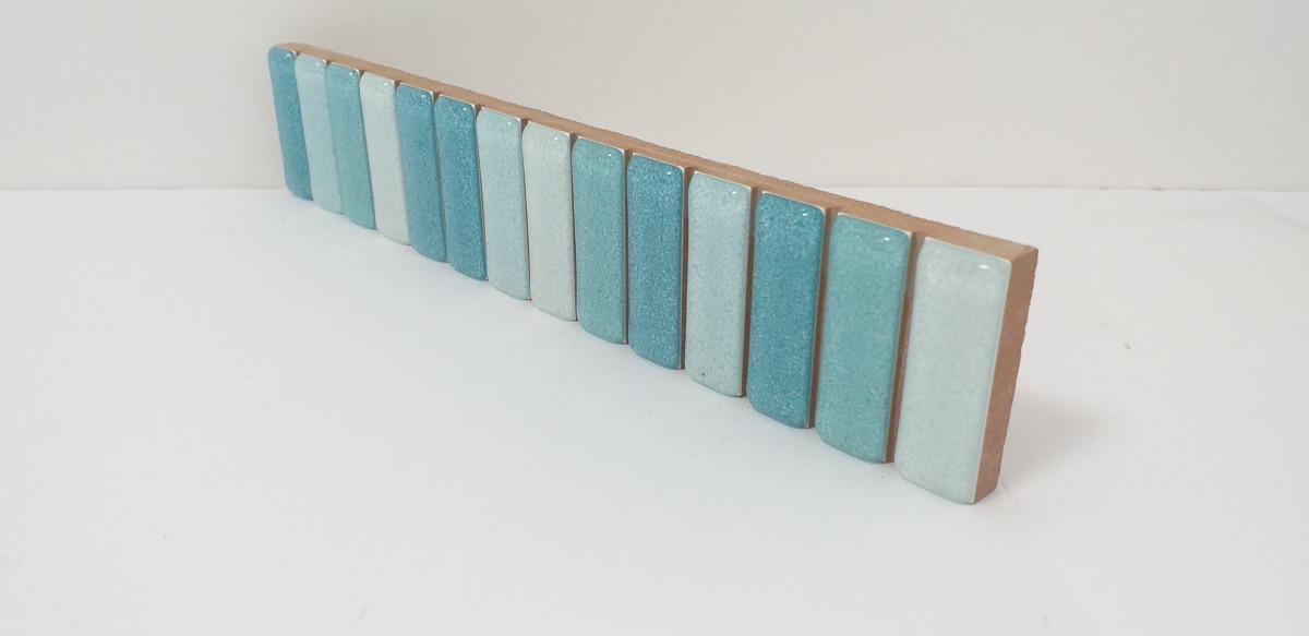 Listello diamond acquamarina grande cm 4x20